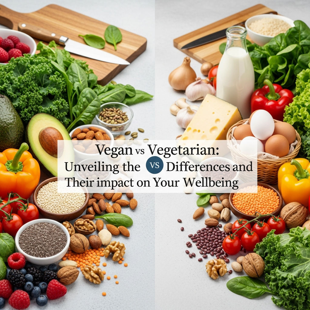 Vegan vs Vegetarian: Unveiling the Key Differences and Their Impact on Your Wellbeing