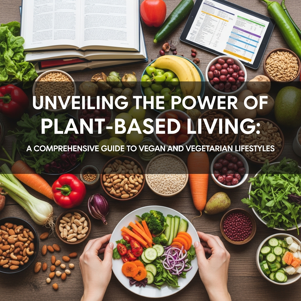 Unveiling the Power of Plant-Based Living: A Comprehensive Guide to Vegan and Vegetarian Lifestyles